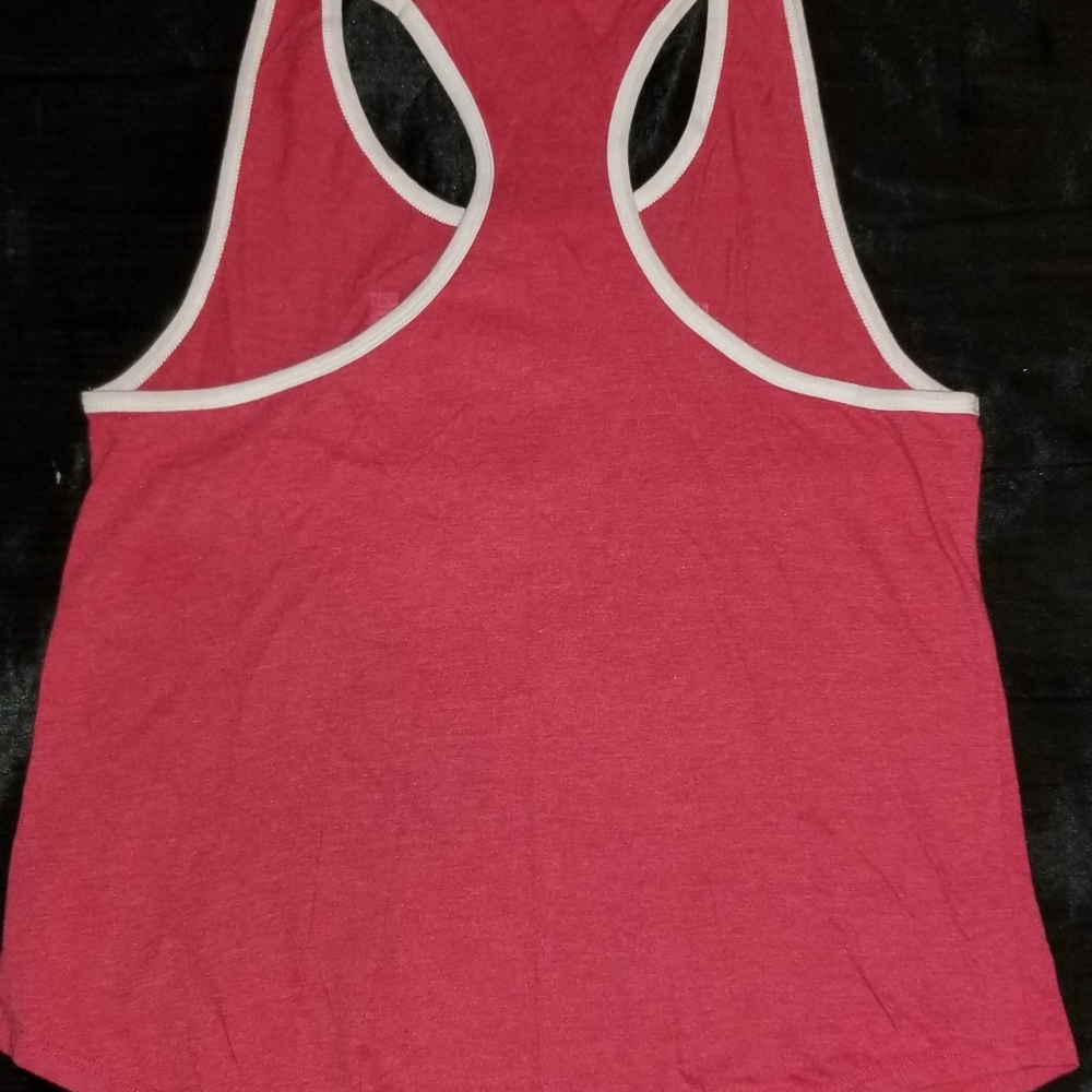'I Run For Cupcakes' Tank Top, Center Stage, XL, Red - Picture 3 of 6